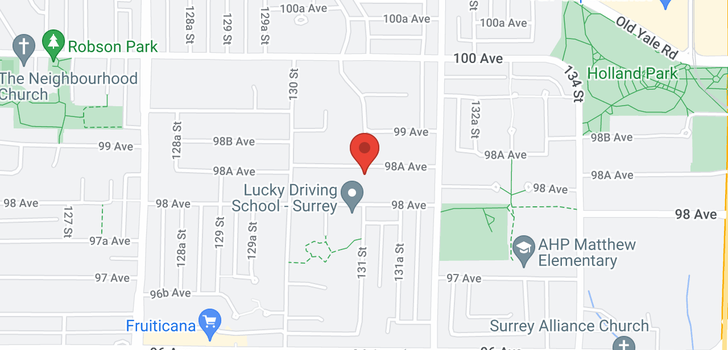 map of 13102 98A AVENUE